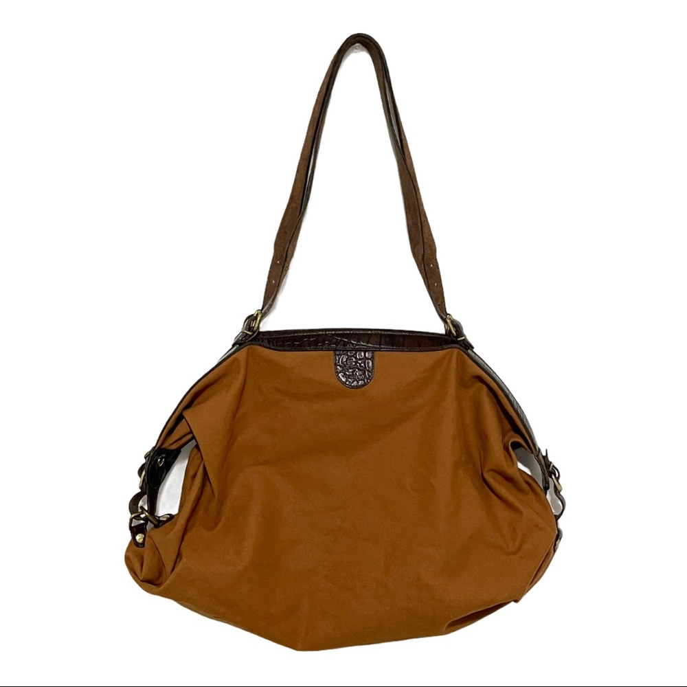 Il Bisonte Carmella transformable canvas tote bag